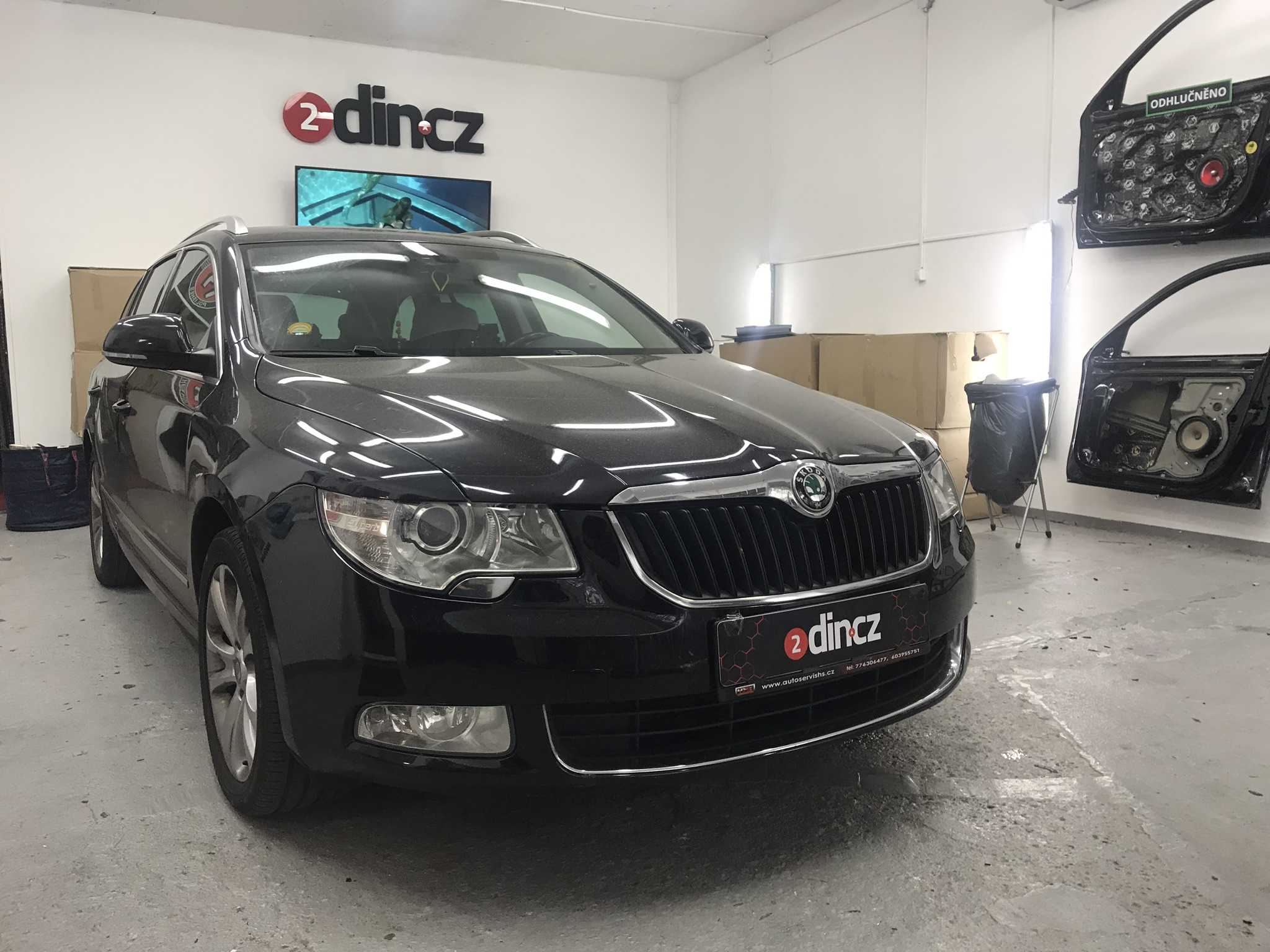 Skoda superb 2 рестайлинг